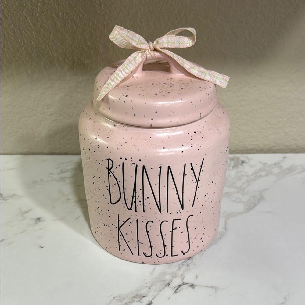 Rae Dunn Pink and Black Decor Accents